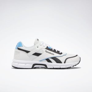 Adidasy Damskie Reebok Royal Run Finish Szare/Czarne/Niebieskie/Białe PL 31SJXHP